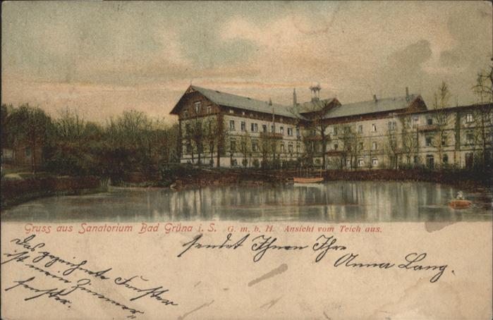 Gruena Sachsen Grüna_Chemnitz Sanatorium