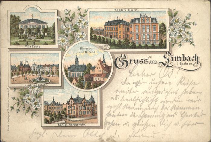 Limbach-Oberfrohna Villa Esche Technikum Rittergut Ludwigs