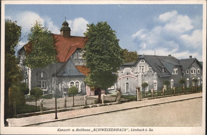 Limbach-Oberfrohna Sachsen Konzerthaus Ballhaus Schweizerhaus