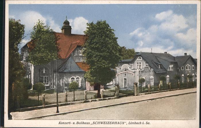 Limbach-Oberfrohna Sachsen Konzerthaus Ballhaus Schweizerhaus