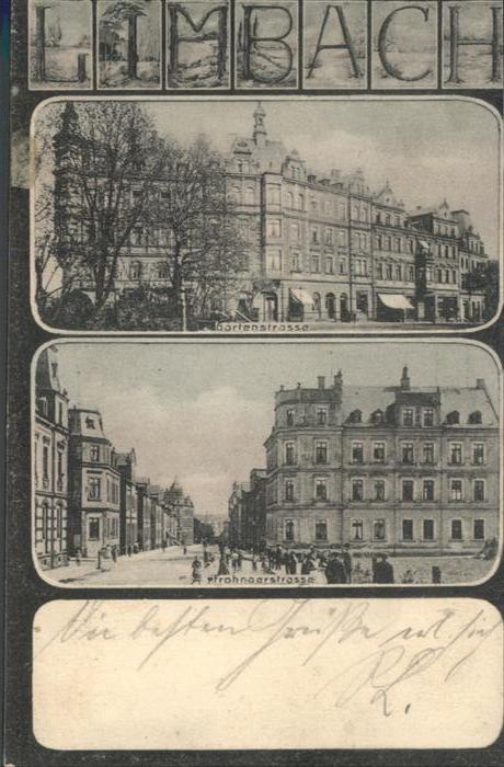 Limbach-Oberfrohna Gartenstrasse Frohnaerstrasse