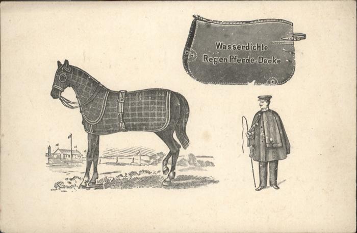 Limbach-Oberfrohna Wasserdichte Regen-Pferde-Decke Werbeka