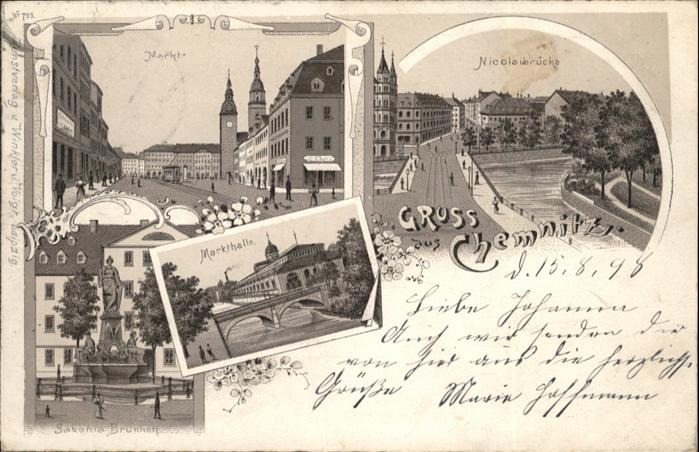 Chemnitz Markthalle Nicoleibrücke