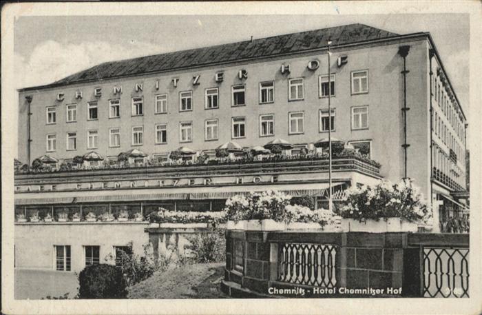 CHEMNITZ Sachsen Hotel Chemnitzer Hof