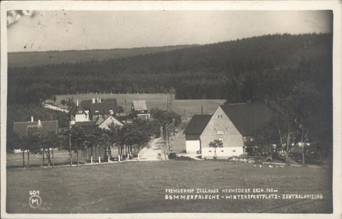 Hermsdorf Erzgebirge Fremdenhof Zollhaus