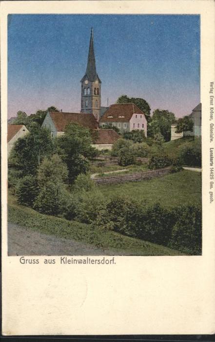 Kleinwaltersdorf Freiberg Lunakarte Nr. 14425
