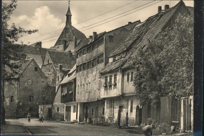 Freiberg Gerberhäuser Mühlgraben *