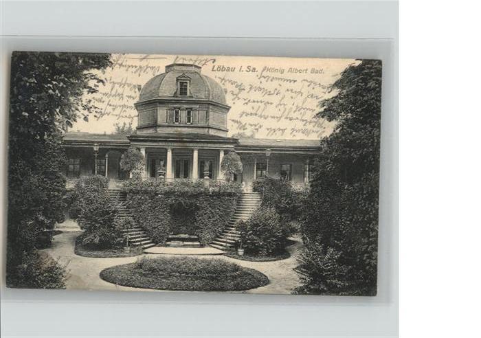 Loebau Sachsen Löbau König Albert Bad x