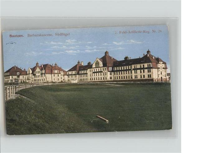 Bautzen Barbarakaserne 2. Feld-Artillerie-Regim