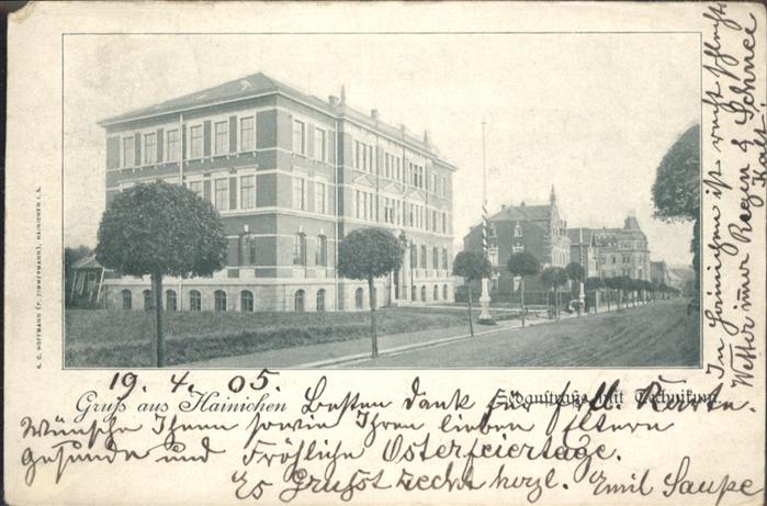 Hainichen Sachsen Technikum Sedanstrasse