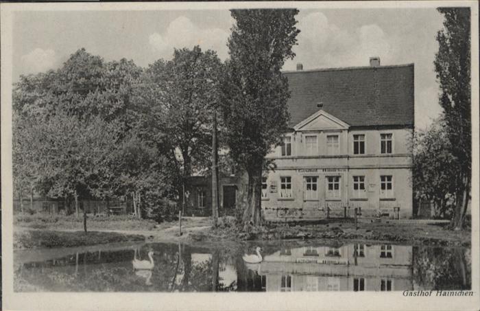 Hainichen Sachsen Gasthof Teich Schwan