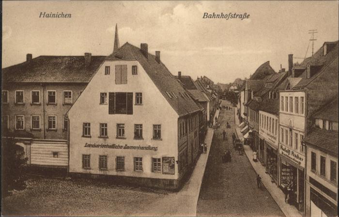 Hainichen Sachsen Bahnhofstrasse