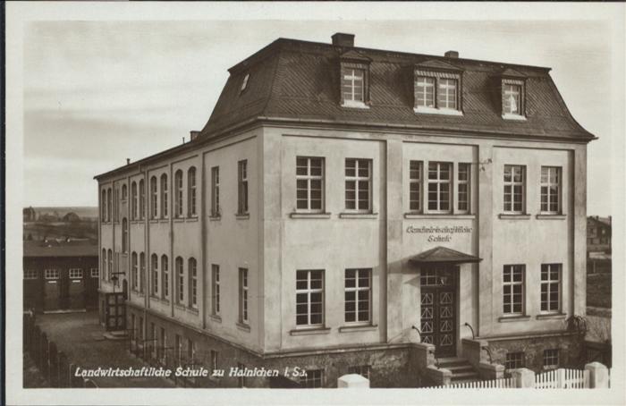 Hainichen Sachsen Landwirtschaftliche Schule