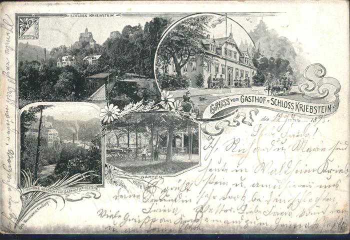 Kriebstein Schloss Gasthof