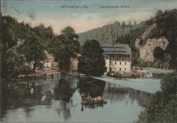 Mittweida Lauenhainer Mühle Boot