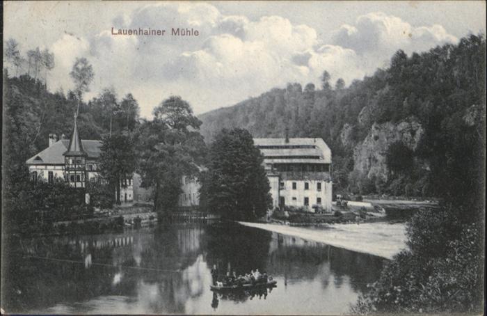 Mittweida Lauenhainer Mühle Boot