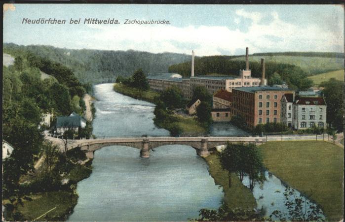Neudoerfchen ei Mittweida Zschopaubrücke *