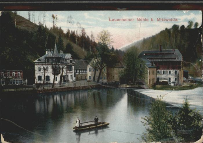 Mittweida Lauenhainer Mühle Boot