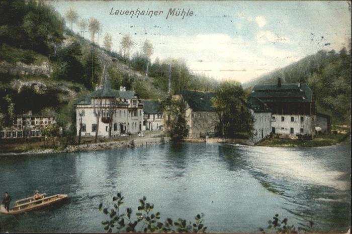 Mittweida Lauenhainer Mühle Boot