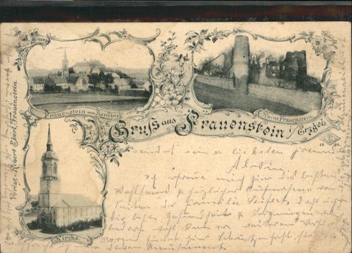 Frauenstein Sachsen Kirche Ruine