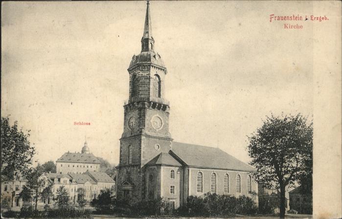 Frauenstein Sachsen Schloss Kirche