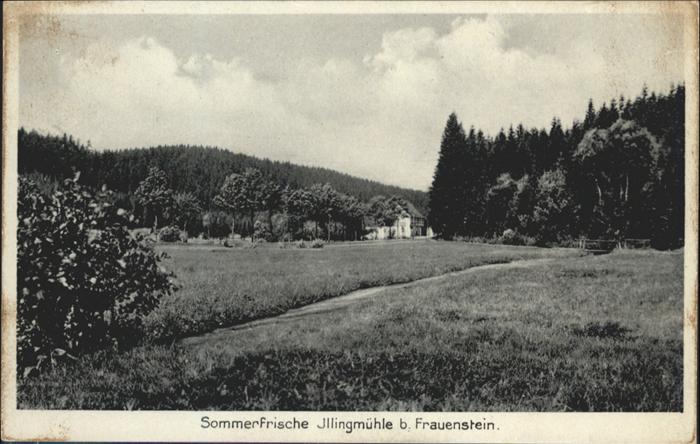 Frauenstein Sachsen Illingmühle