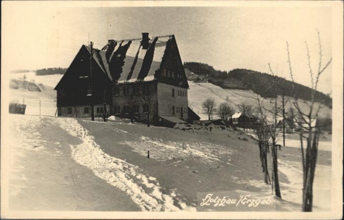 Holzhau Rechenberg-Bienenmuehle Holzhau Winter