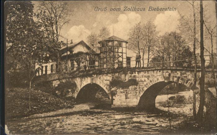 Bieberstein Sachsen Bieberstein Zollhaus Brücke