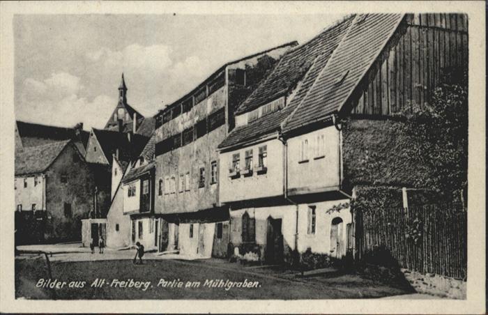 Freiberg Sachsen Mühlgraben