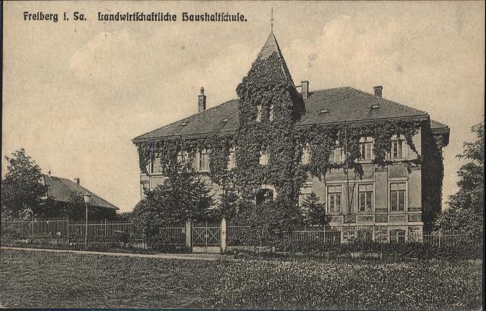 Freiberg Sachsen Landwirtschaftliche Haushaltsschule
