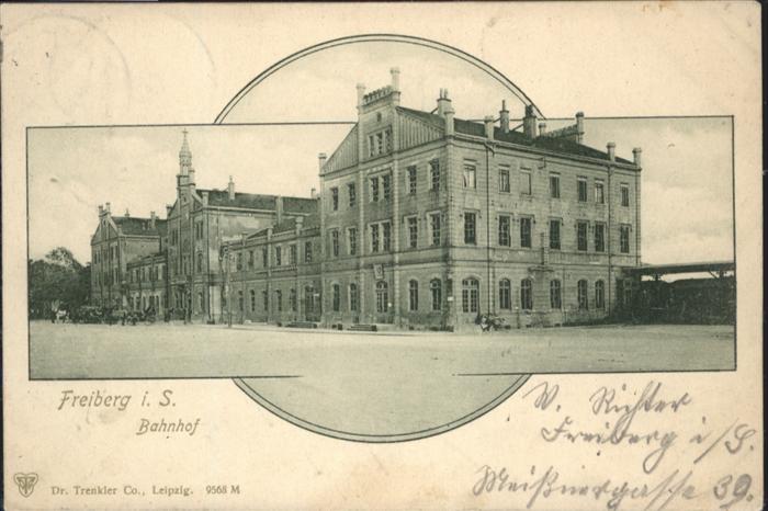 Freiberg Sachsen Bahnhof