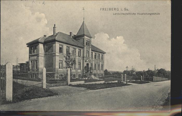 Freiberg Sachsen Landwirtschaftliche Haushaltsschule