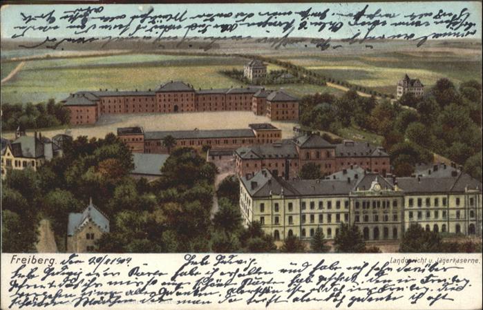 Freiberg Sachsen Landgericht Jägerkaserne