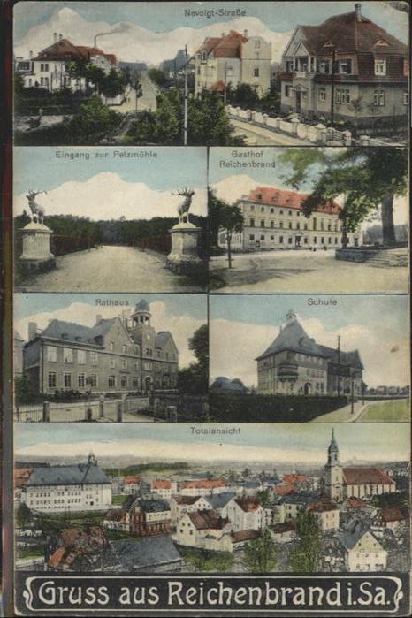 Reichenbrand Nevoigt Strasse Pelzmühle Gasthof Reich