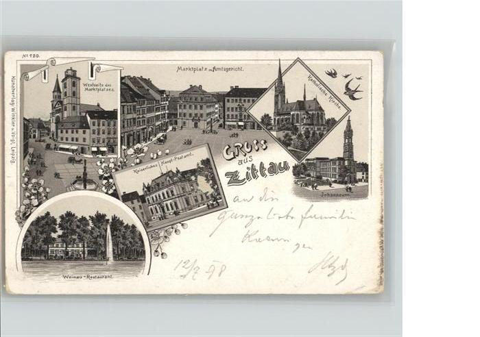 Zittau Marktplatz Amtsgericht Weinau Restauran