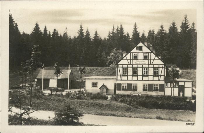 Cranzahl Chemnitzer Wanderheim Vierenstrasse