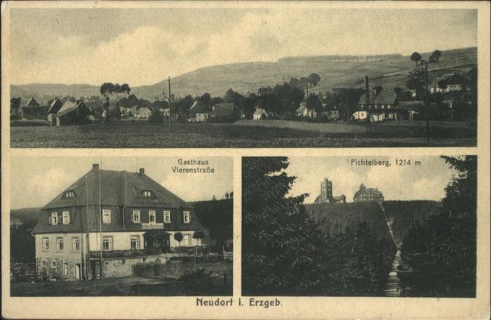 Neudorf Erzgebirge Gasthaus Vierenstrasse Fichtelberg