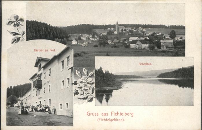 Fichtelberg Oberwiesenthal Gasthof Post Fichtelsee