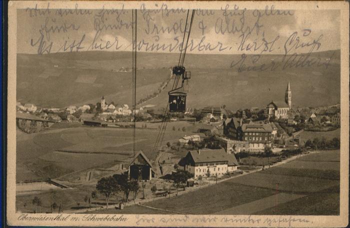 Oberwiesenthal Erzgebirge Oberwiesenthal Schwebebahn