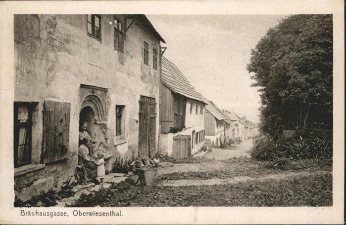 Oberwiesenthal Erzgebirge Oberwiesenthal Bräuhausgasse