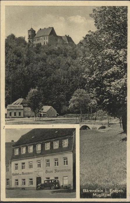 Baerenstein Annaberg-Buchholz Gasthof Fleischerei Müglitztal