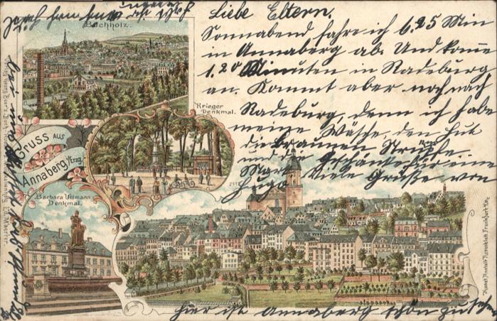 Annaberg-Buchholz Erzgebirge Annaberg-Buchholz Buchholz Krieger Denk