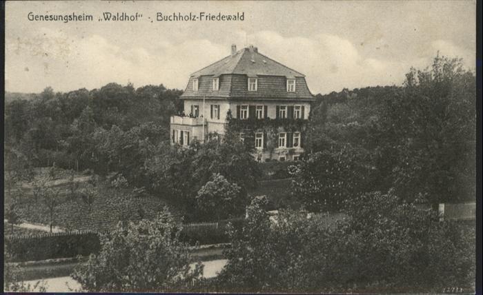 Buchholz-Friedewald Genesungsheim Waldhof