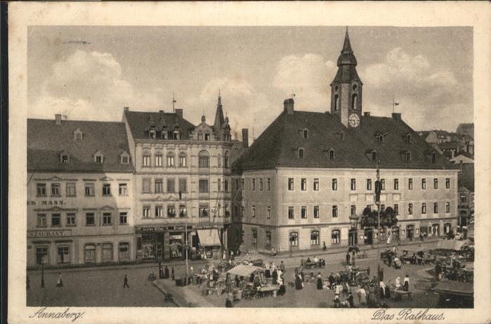 Annaberg-Buchholz Erzgebirge Annaberg-Buchholz Rathaus