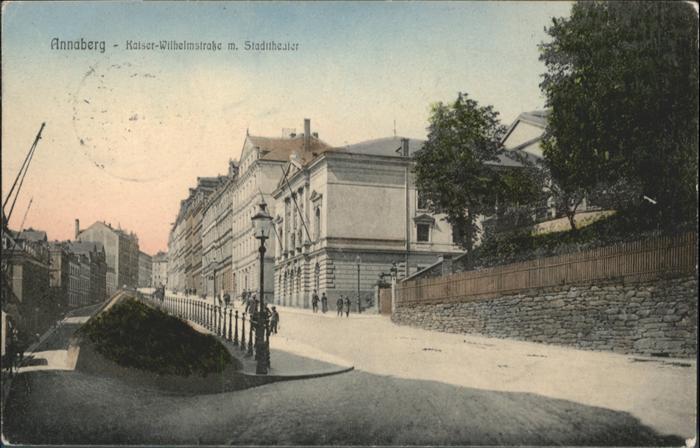 Annaberg-Buchholz Erzgebirge Annaberg-Buchholz Kaiser Wilhelmstrasse
