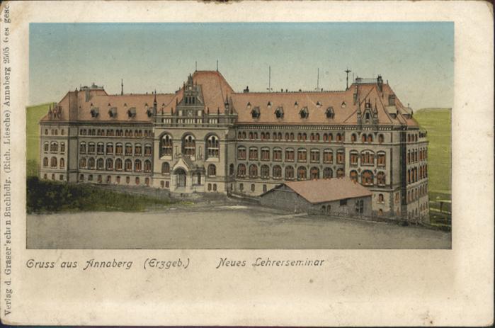 Annaberg-Buchholz Erzgebirge Annaberg-Buchholz Lehrerseminar