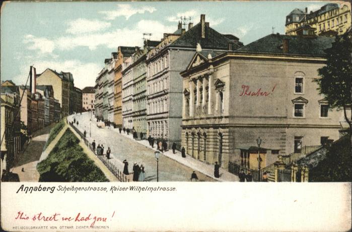 Annaberg-Buchholz Erzgebirge Annaberg-Buchholz Kaiser Wilhelmstrasse