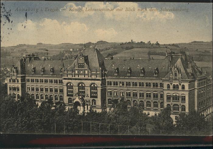 Annaberg-Buchholz Erzgebirge Annaberg-Buchholz Lehrerseminar Schreck