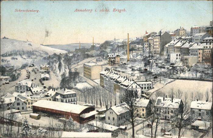 Annaberg-Buchholz Erzgebirge Annaberg-Buchholz Schreckenberg Winter