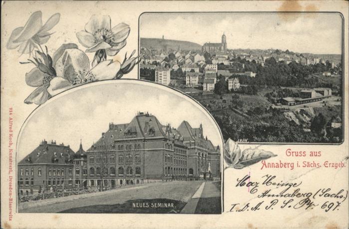 Annaberg-Buchholz Erzgebirge Annaberg-Buchholz Neues Seminar Blume